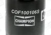 Фильтр масла CHAMPION COF100106S (фото 1)