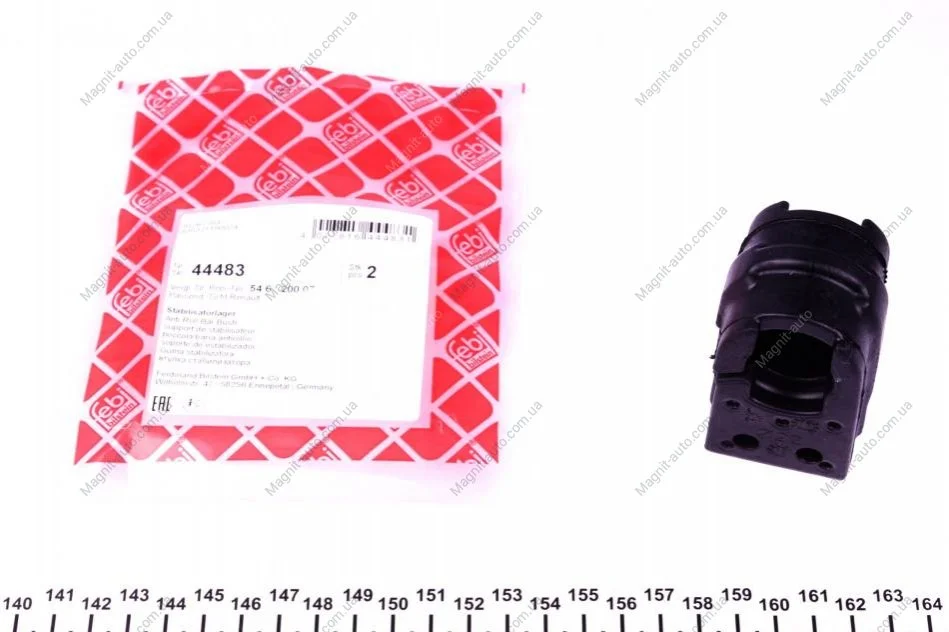 Втулка стабілізатора RENAULT Megane/Scenic "F D=22mm "08>> FEBI BILSTEIN 44483 (фото 1)