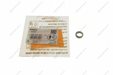 Уплотняющее кольцо форсунки топливной BOSCH 2 430 223 003