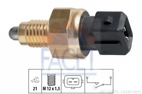Включатель заднего хода FACET 7.6131