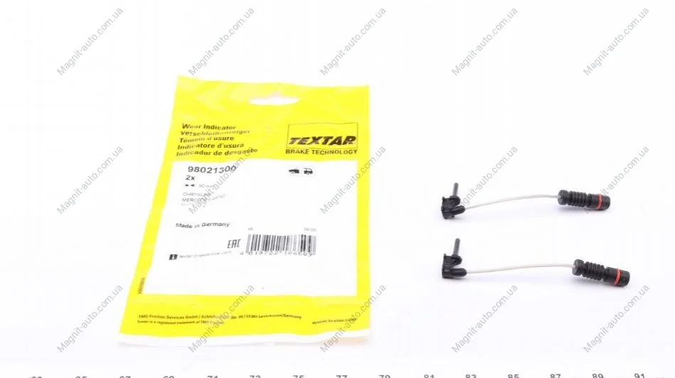 Датчик зноcу колодок TEXTAR 98021300 (фото 1)