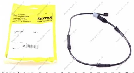 Датчик зноcу колодок TEXTAR 98047500