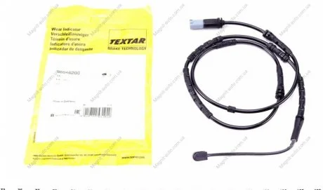 Датчик износа колодок BMW X3(F25)/X4(F26) "R "10>> TEXTAR 98046200
