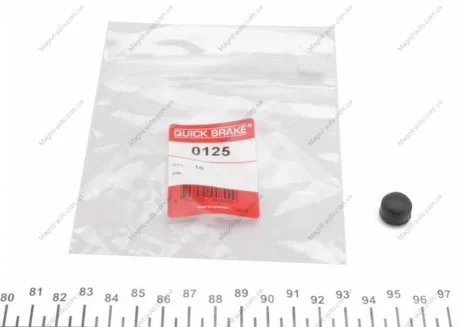 Заглушка штуцера прокачки гальм QUICK BRAKE 0125