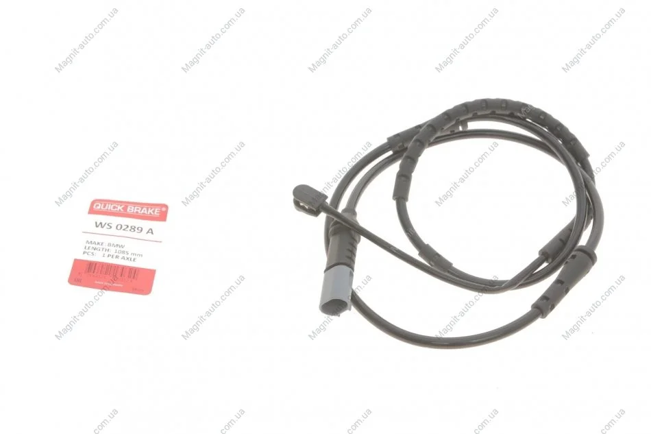 Датчик зносу, гальмо. QUICK BRAKE WS 0289 A (фото 1)