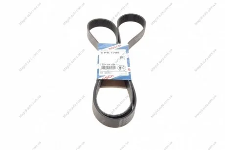 Ремінь П-клиновий 8PK1786 BOSCH 1987945705