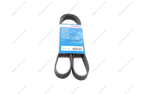Ремень поликлиновый 6PK1240 BOSCH 1987946089