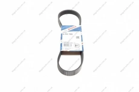 Ремінь поліклиновий 6PK780 BOSCH 1987948318
