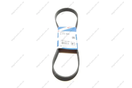 Ремень П-клиновый 6PK965 BOSCH 1987948485