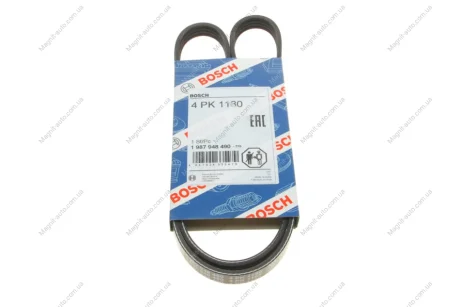 Ремень П-клиновый 4PK1180 BOSCH 1987948490