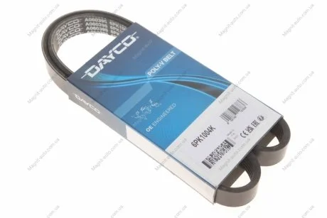 Ремень П-клиновый Dayco DAYCO 6PK1004K