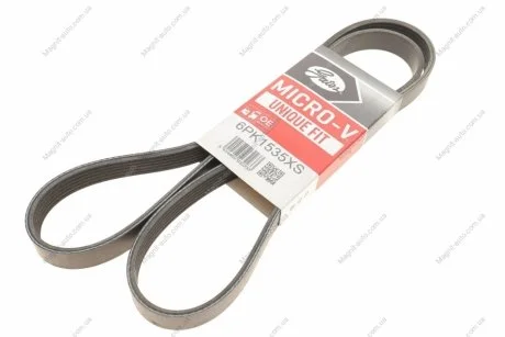 Поликлиновые ремни Micro-V XS (произ-во) Gates 6PK1535XS