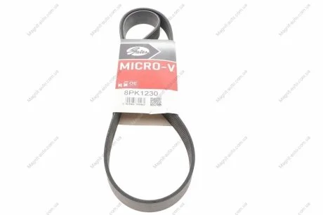 Поликлиновые ремни Micro-V (произ-во) Gates 8PK1230