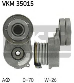 Натяжной ролик поликлинового ремня (произ-во) SKF VKM 35015