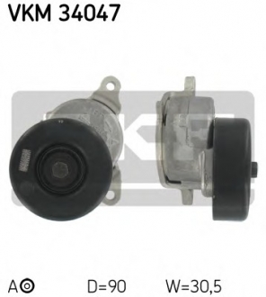 Натяжной ролик SKF VKM 34047