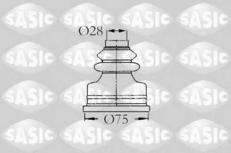 Р/к пыльника ШРУСа SASIC 2873773