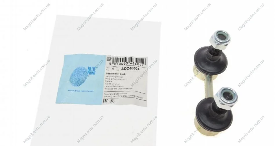 Кронштейн(тяга) стабилизатора с гайками BLUE PRINT ADC48504 (фото 1)