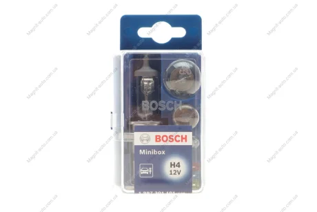 Лампа h4 minibox 12v (пр-во Bosch) BOSCH 1 987 301 101