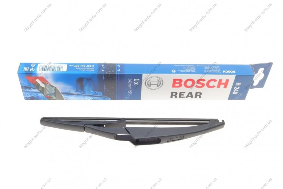 Щетки стеклоочистителя TW H240 L=240 MINIi R56/R60/R61 BOSCH 3397011677 (фото 1)