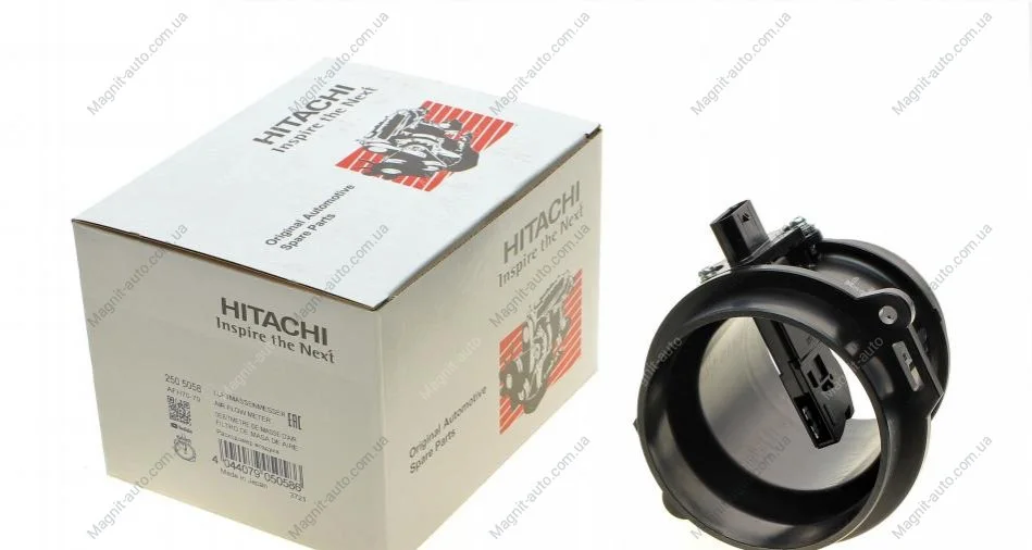 Расходомер воздуха AUDI/VW A6/Touareg "2,7-3,0 "04-18 HITACHI 2505058 (фото 1)