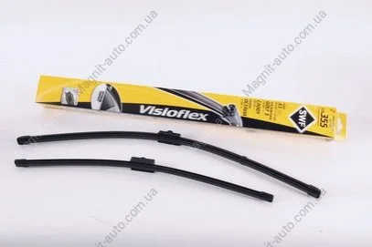 Щетка стеклоочистителя бескаркасная передняя со спойлером (2шт) Visioflex 650/425мм FORD FOCUS II PEUGEOT 207, EXPERT 07.04- SWF 119394 (фото 1)