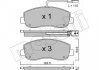 Тормозные колодки передние Master3/MovanoB Metelli 22-0898-0 (фото 1)