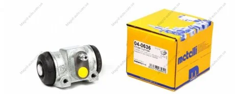 Циліндр гальмівний робочий Metelli 04-0636