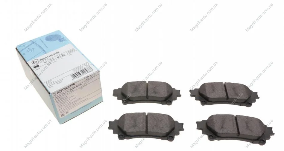 К-т колодок тормозных BLUE PRINT ADT342186 (фото 1)