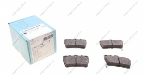 Комплект тормозных колодок, дисковый тормоз BLUE PRINT ADT342122