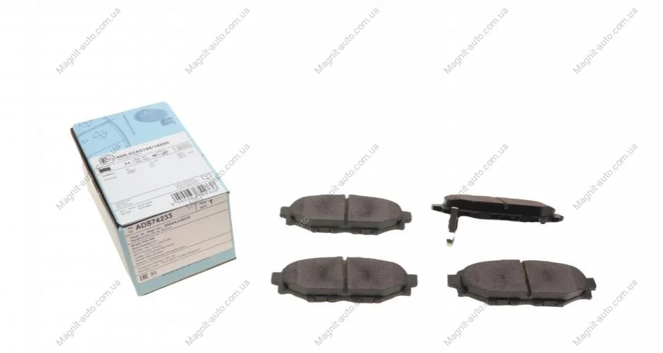 Комплект гальмівних колодок BLUE PRINT ADS74233 (фото 1)