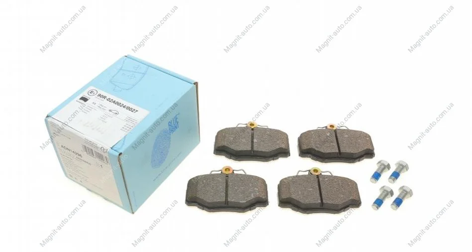 Комплект гальмівних колодок з 4 шт. дисків BLUE PRINT ADN14296 (фото 1)