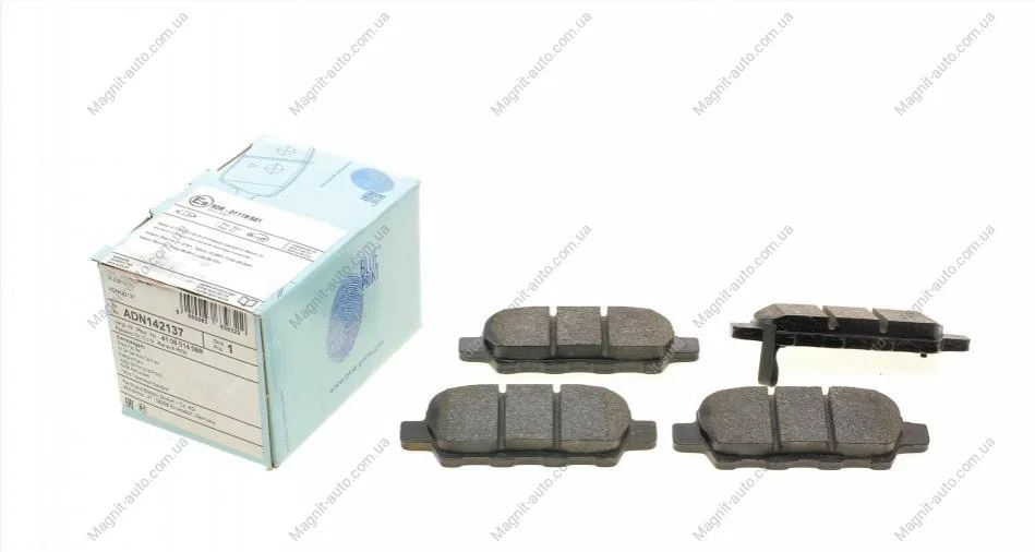 Колодки гальмівні дискові BLUE PRINT ADN142137 (фото 1)