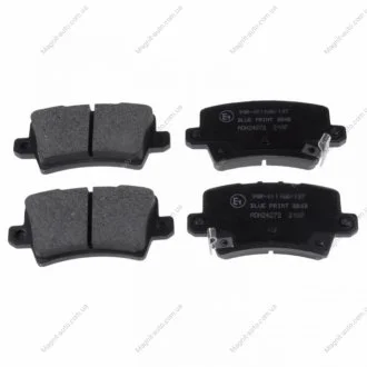 Колодки тормозные дисковые задние Honda Civic VIII BLUE PRINT ADH24272