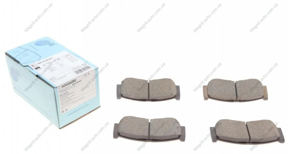 К-т колодок гальмівних BLUE PRINT ADG04292 (фото 1)