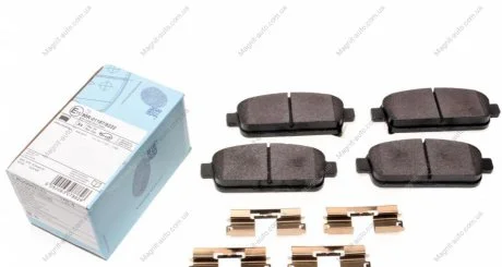 Колодки тормозные дисковые задние BLUE PRINT ADG042123