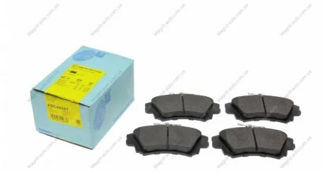 Колодки тормозные дисковые передние (произ-во Blue Print) BLUE PRINT ADC44267