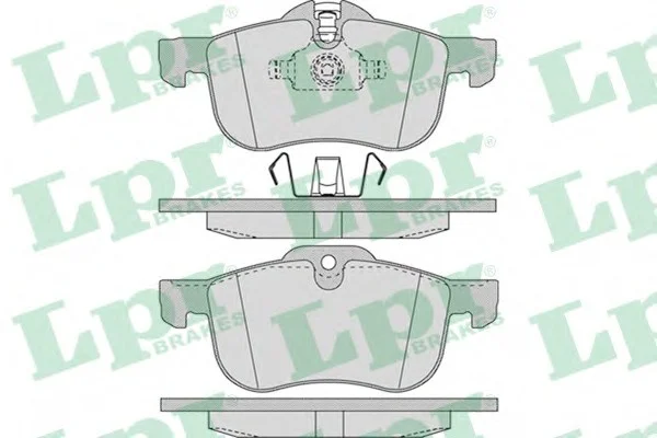 Комплект тормозных колодок, дисковый тормоз LPR 05P952 (фото 1)