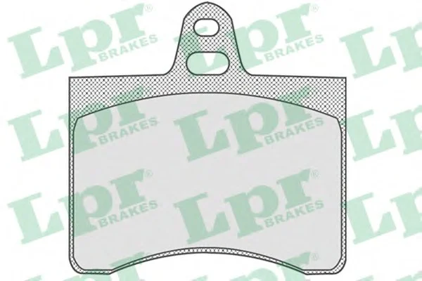 Комплект тормозных колодок из 4 шт. дисков LPR 05P800 (фото 1)