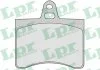 Комплект тормозных колодок из 4 шт. дисков LPR 05P800 (фото 1)