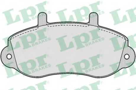 Колодки гальмівні, передні LPR 05P663