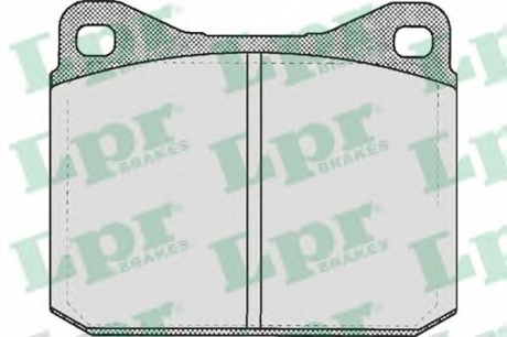 Комплект тормозных колодок, дисковый тормоз LPR 05P401 (фото 1)