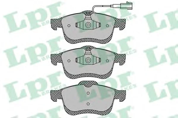 Колодки тормозные, передние, (тип ATE), FIAT Doblo/Ducato, OPEL Combo, 1.3-2.0, A 14 FP, 10- LPR 05P1494 (фото 1)