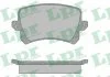 Колодки гальмівні дискові задні Audi Q3 (11-18)/ VW CC B7, Passat (B6,B7), Tiguan (07-) LPR 05P1390 (фото 1)