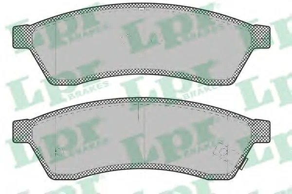 Комплект тормозных колодок, дисковый тормоз LPR 05P1320 (фото 1)