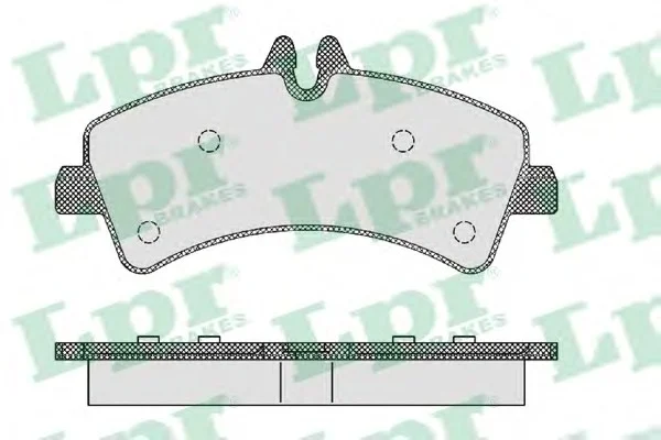 Тормозные колодки, задние DB518, (тип BOSCH) LPR 05P1294 (фото 1)