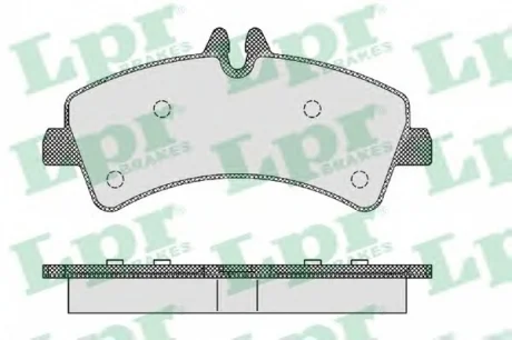 Тормозные колодки, задние DB518, (тип BOSCH) LPR 05P1294