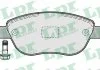 Комплект гальмівних колодок з 4 шт. дисків LPR 05P1192 (фото 1)