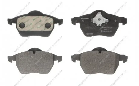 Комплект гальмівних колодок переднього., VOLVO 850, C70 I, S70, V70 I, XC70 I 2.0-2.5D 06.91-10.05 Delphi LP1687