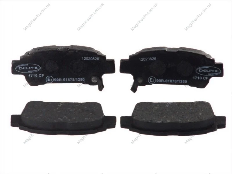 Тормозные колодки дисковые TOYOTA Previa/Avensis Verso "R "00-05 Delphi LP1710 (фото 1)