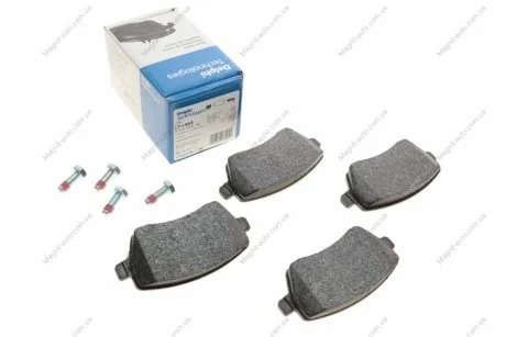 Гальмівні колодки дискові NISSAN/RENAULT/SUZUKI Micra/Modus/Clio/Swift "F "02>> Delphi LP1865